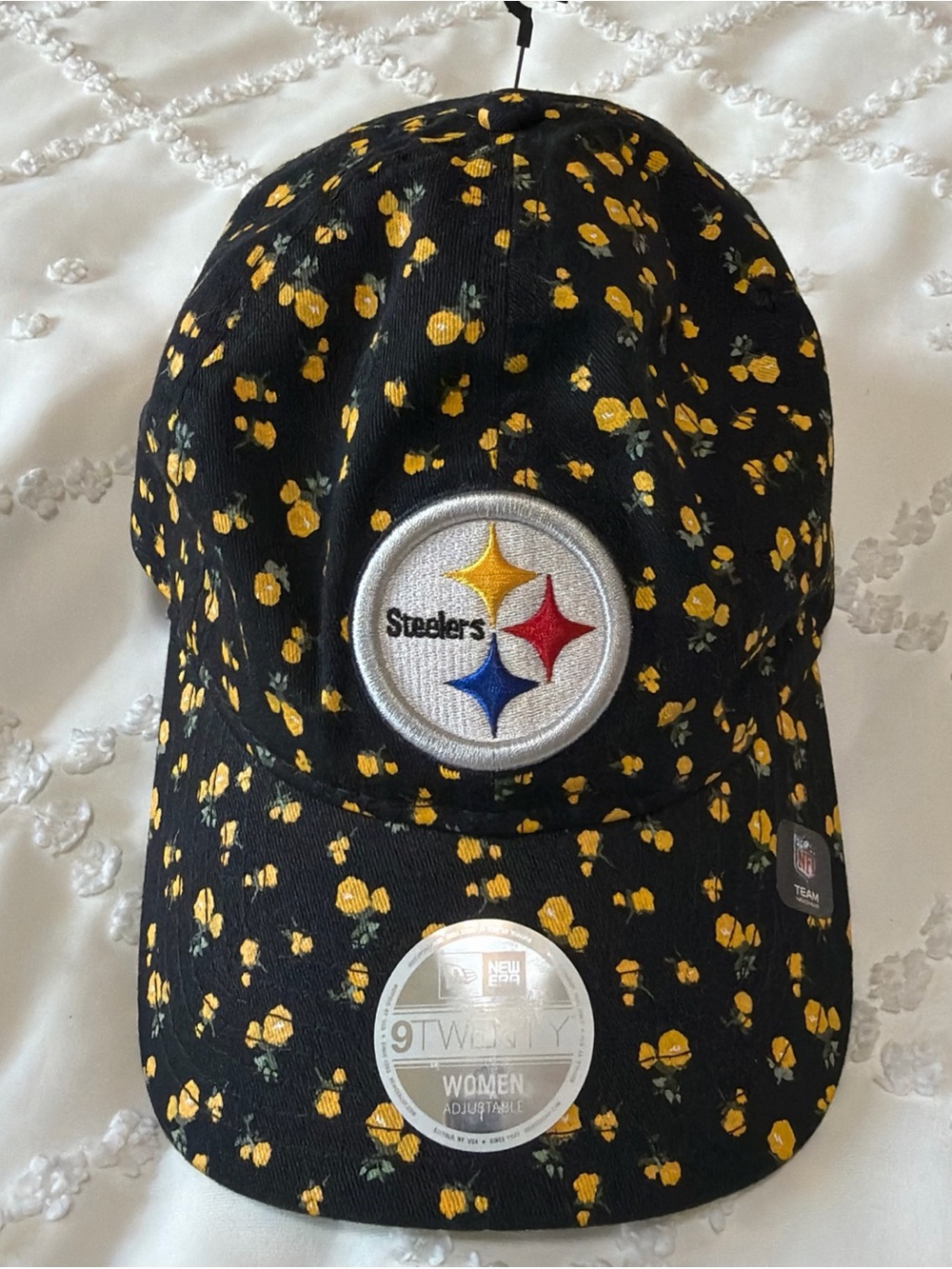 NWT Pittsburgh Steelers New Era 9TWENTY Blossom Floral Hat Women’s Ballcap NFL
